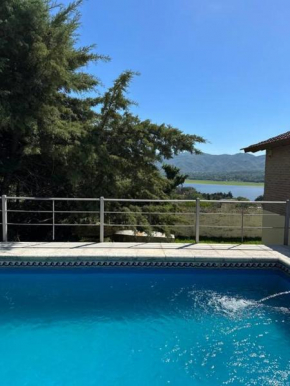 Casa vista panorámica al lago